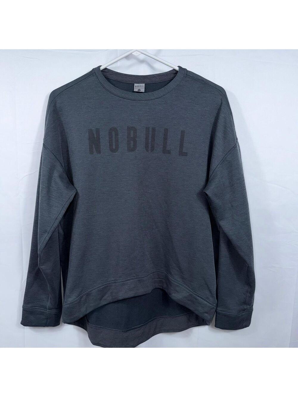 NOBULL Women’s Gray Pullover Sweatshirt Size Small